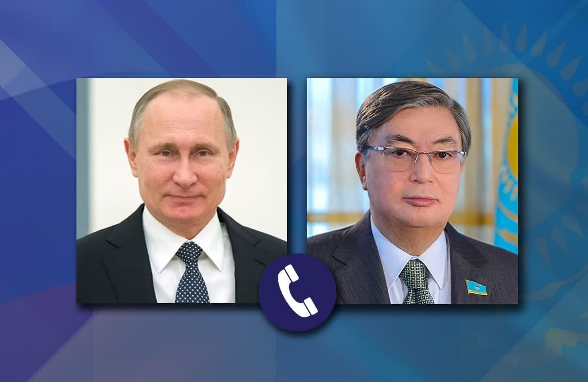 🇷🇺🇰🇿📞 2 апреля состоялся телефонный разговор Президента России В.В.Путина и Президента Казахстана К.-Ж.Токаева.

Обсуждены актуальные темы двусторонней повестки дня с акцентом на практические аспекты развития торгово-экономического сотрудничества.

🔗 is.gd/c8EJ30