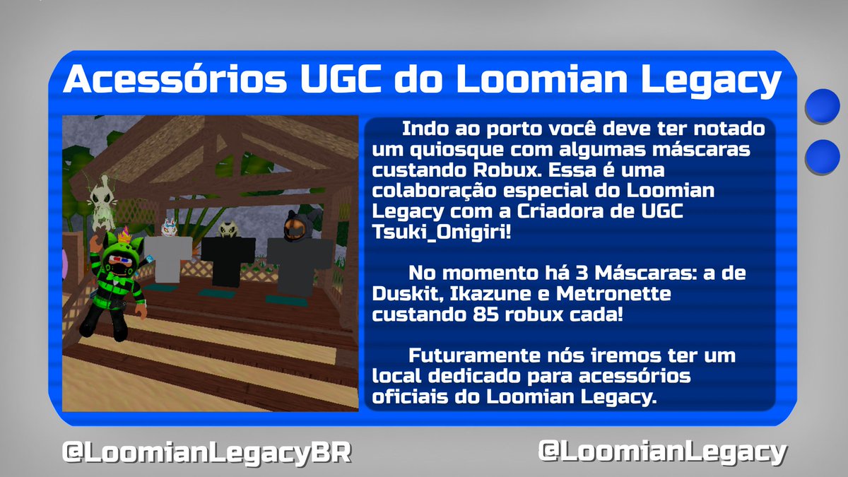 Loomian Legacy News PT/BR 🇧🇷🇵🇹 (@LoomianLegacyBR) / X