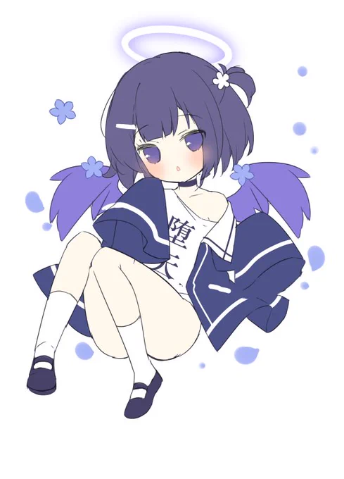 ロリフユちゃんの進捗
堕天Tシャツの姿がカワイイ💗

#ごちうさ 