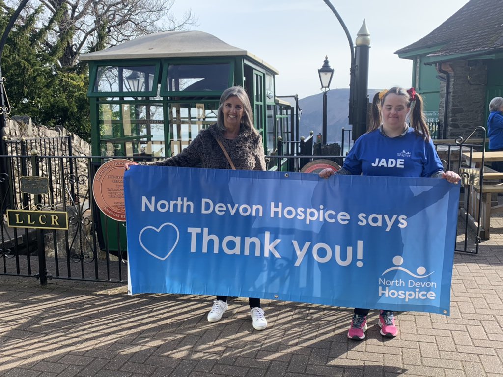 LLCliffRailway's tweet photo. We’ll have the #GoJade movie soon, but just to update you that Jade absolutely smashed her Race The Train challenge this morning, she has raised over £2200 for North Devon Hospice for this challenge alone and we hope some highlights may appear on BBC spotlight tonight! https://t.co/fIKLZ9Gcik