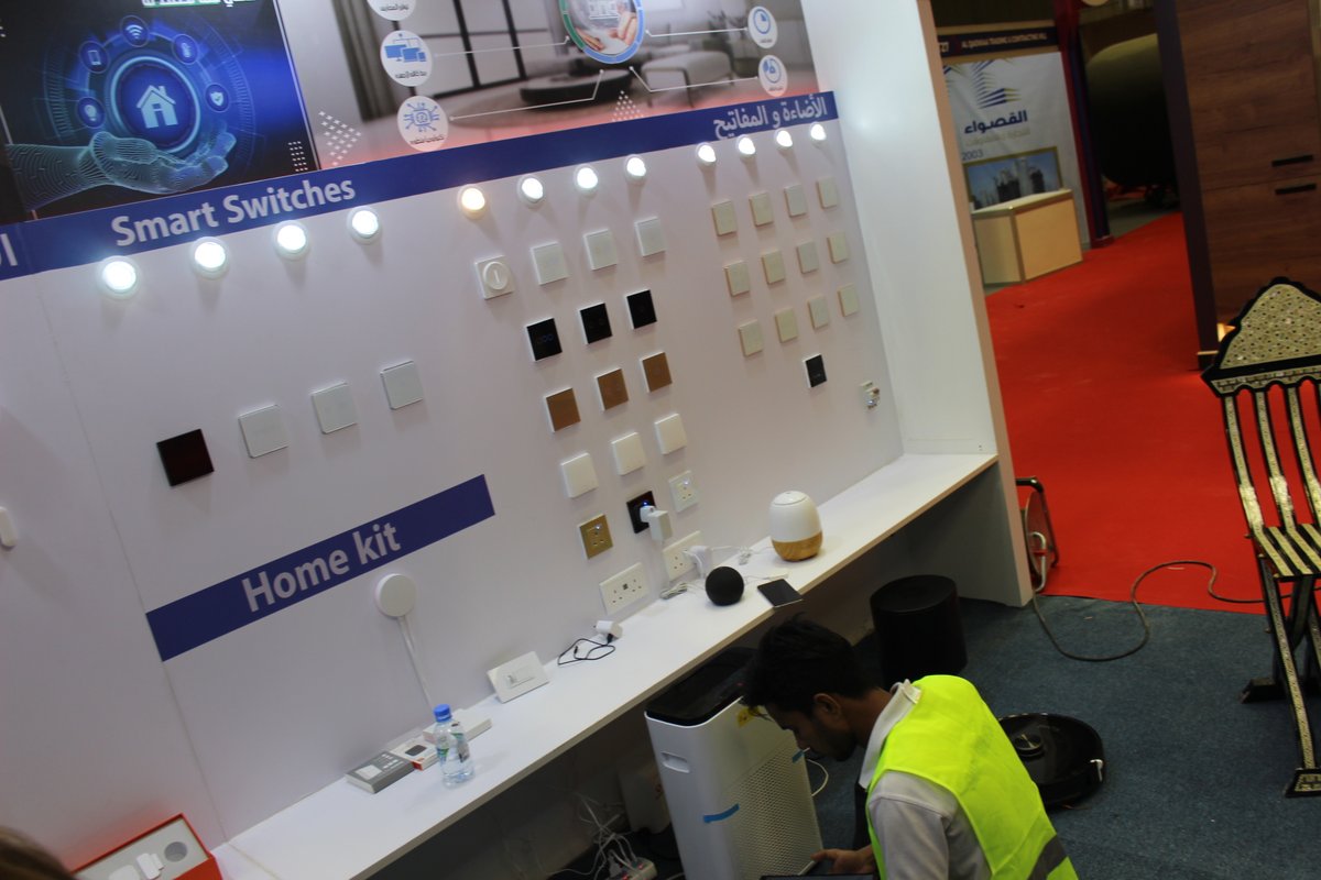 planet_iot's tweet photo. جزء من رفاهية البيت الذكي
من مشاركتنا في معرض ابن بيتك

@planet_i0t
@buildyourhouseqatar #BuildYourHouseQatar  #Qatar 
#رمضان_كريم 
#الشهر_الفضيل
#قرعه_كاس_العالم_2022 
#التع��يذه_الرسميه
#DOHA 
#dohaforum #مونديال_قطر https://t.co/f62zlRyR5V