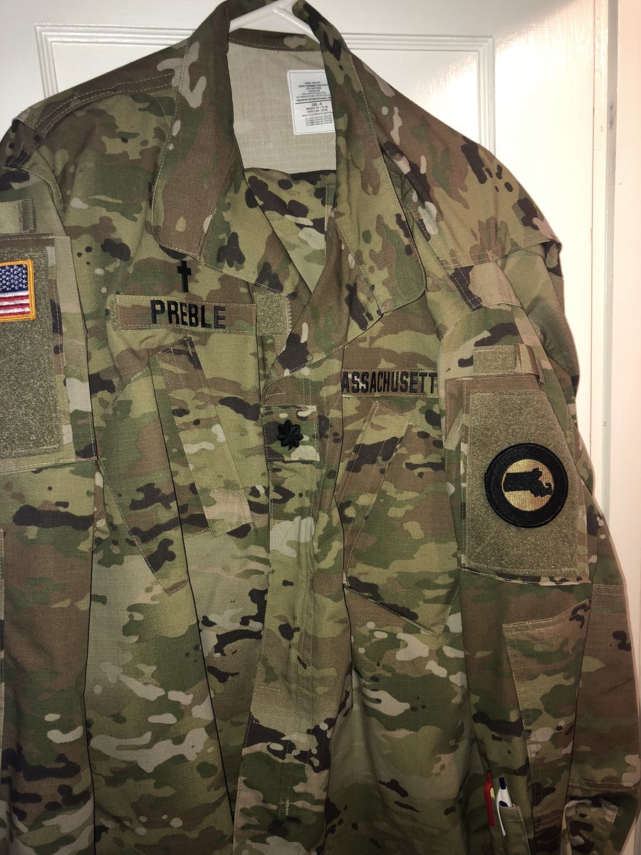 frpeterpreble's tweet image. Each time I put on the uniform I am remimded of the awesome privilege it is to serve my soldiers, my state, and my country.

#armychaplain #ARMY