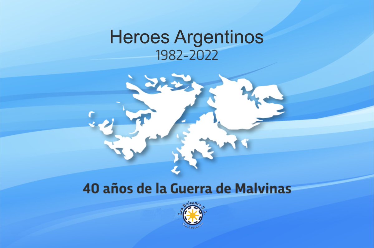 A 40 años de la Guerra de Malvinas, homenajeamos a nuestros héroes.
   
#MalvinasArgentinas 🇦🇷
#HeroesDeMalvinas 
#SiempreMalvinas 
#SiempreArgentinas