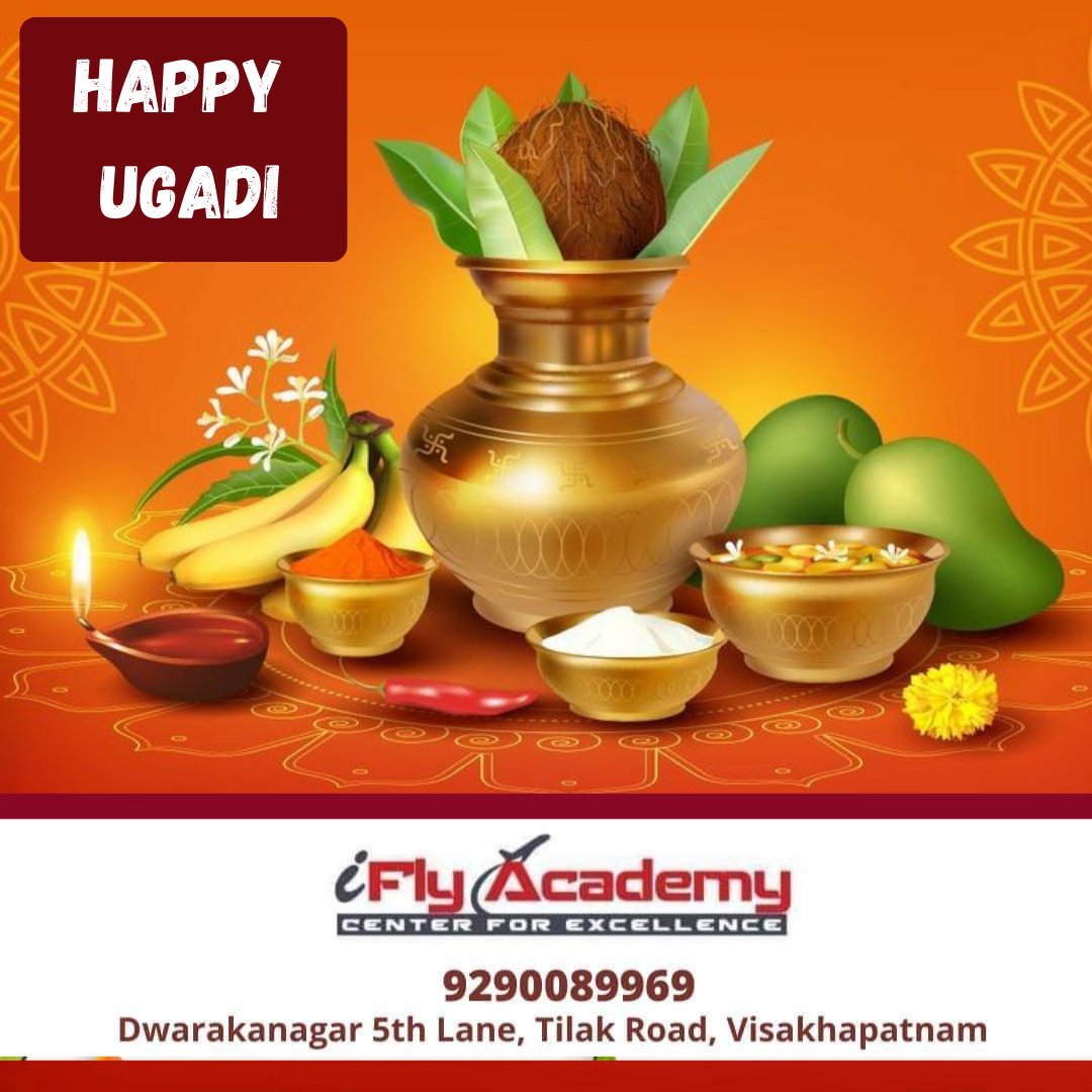 I_Fly_Academy's tweet photo. Happy Ugadi to all.
.

#iflyacademy #vizag#beauty #design#makeup #aviation https://t.co/nr8yD2daKv