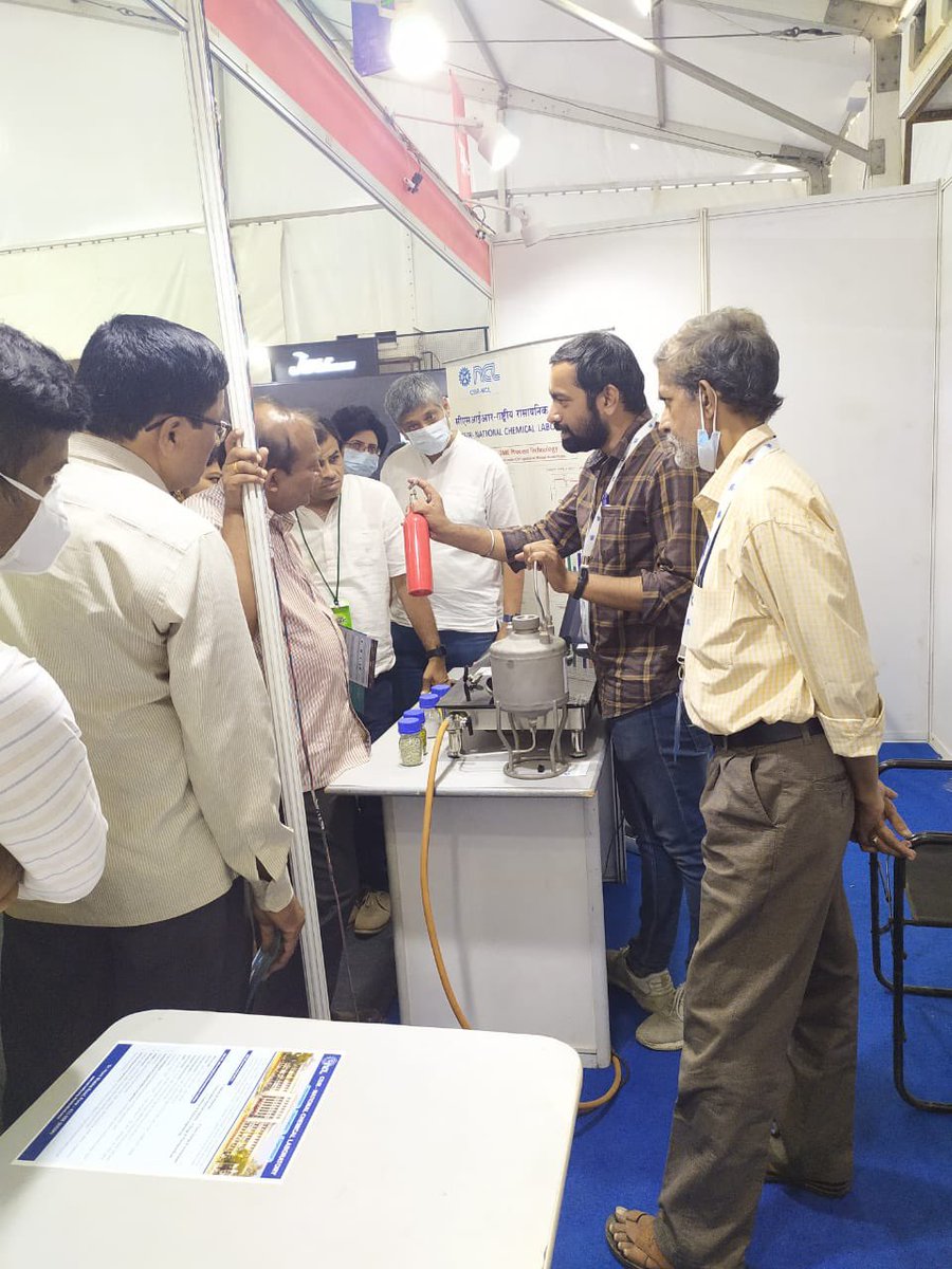 csir_ncl's tweet photo. We participated at the India’s largest Alternate Fuel Exhibition being held during 2nd to 5th April 2022 at Sinchan Nagar Ground, Agriculture College, Pune.
@CSIR_IND 
@AshishLele3467 
@shekhar_mande @rameshmashelkar 
 #pune #india #exhibition https://t.co/tanYwwMHLt
