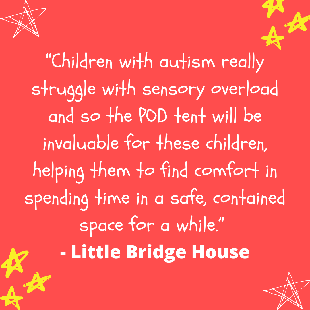 LifelitesOrg's tweet photo. Today is  #WorldAutismAwarenessDay.
We're so proud that our #magicaltechnology helps children with autism who use children's hospice services across the British Isles - our POD sensory tent is definitely a favourite! 
@CHSW https://t.co/7SVaO4FTJE