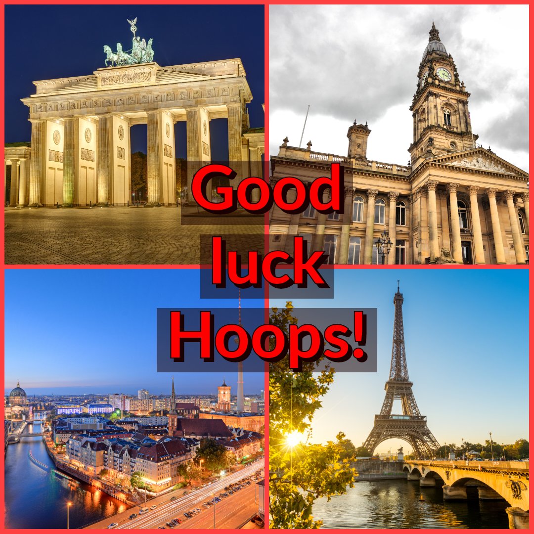 🎶" From Paris to Berlin and every road race I get in..."🎶 (oh and Bolton) There's a  continental flavour to our racing  this w/e with members at <a href="/parismarathon/">Schneider Electric Marathon de Paris</a> Berlin half &amp;  Trotter 5 Miler in Bolton which we're sure is just as glam! 
viel Glück
Bonne chance
Good luck all! 🍀