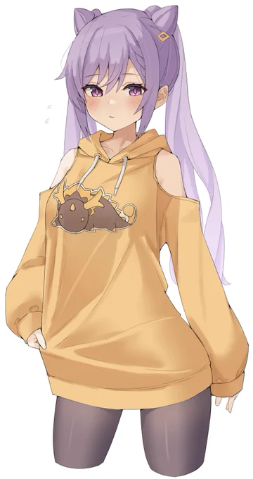 クソダサ帝君パーカー刻晴ちゃん 