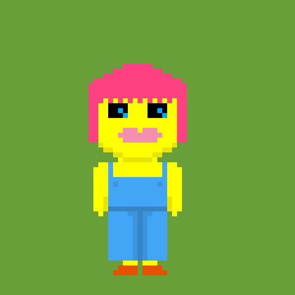 GimiNft's tweet photo. Check out my NFT listing on OpenSea! 
April loves green.
#NFT #NFTCommunity #NFTs #pixelart 
https://t.co/C6w6auuE7v via @opensea https://t.co/WtwRMeFUMa