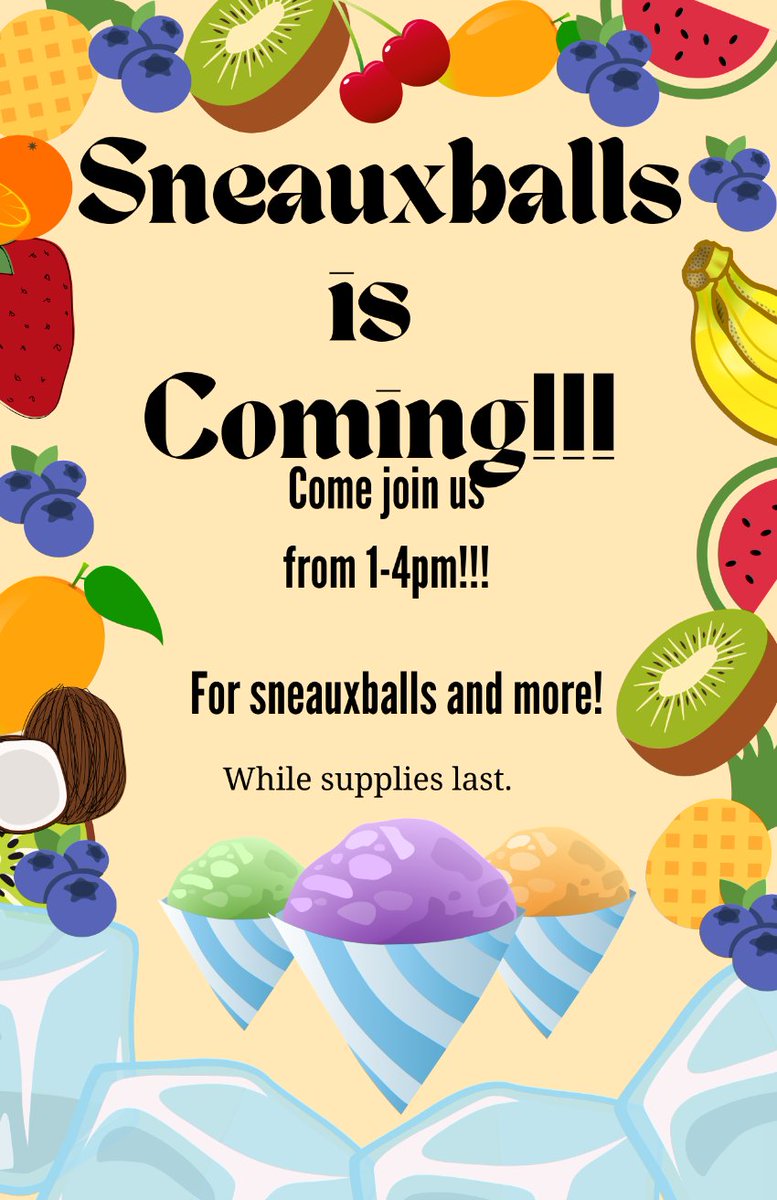SocialSeminole's tweet photo. Come Join us for all kinds of tasty treats on April 5th! See you all soon! https://t.co/U4sNJAnCUw