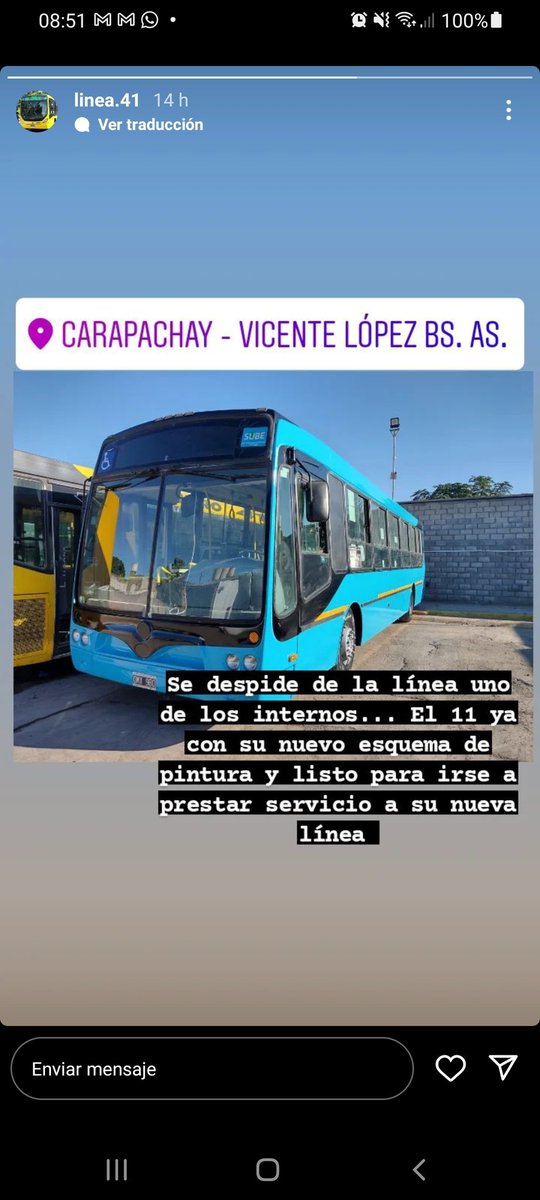 BuseswebRosario's tweet photo. En la cuenta de Instagram "Línea 41" se muestra uno de los Nuovobus Agrale que va a venir, pero en el galpón de Baigorria, #RosarioBus ya pintó un modelo 2016. Estos coches que circularon en #Linea41 #AzulSata fueron en parte de pago porque Dota se quedó con la adm. de Línea 60. https://t.co/PgNROWIGG5