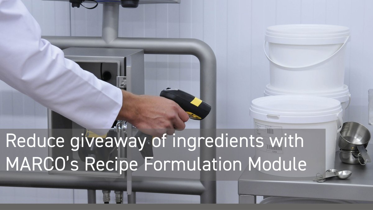 MARCO_Limited's tweet photo. Ensure the consistency and quality of each batch and final product with a MARCO installation for your ingredient formulation process. To find out more visit: https://t.co/Vpm48h8zlu
#ingredients #foodproduction #recipeformulation #ingredientsweighing https://t.co/SKKjcFrbEC