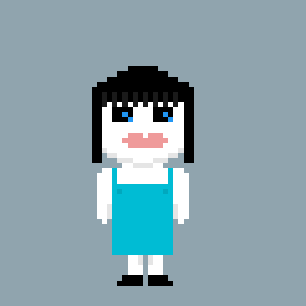 GimiNft's tweet photo. Check out my NFT listing on OpenSea! 
April loves grey.
#NFT #NFTCommunity #NFTs #pixelart 
https://t.co/HOMV2heNFQ via @opensea https://t.co/fPY00eq9BV