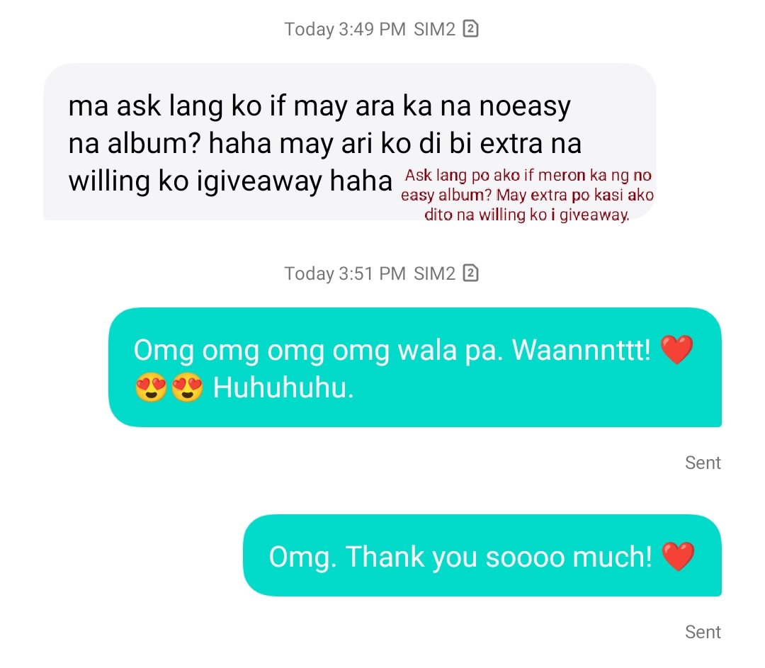 missmzbungee's tweet photo. I was soooo surprised. Hindi na ako magsasana all! I bought a #StrayKids desk calendar from @SurfinShopPH and she decided to giveaway a No Easy album. OMG. Thank you sooo much. I LOVE IT. More power to your shop!
My 1st SKZ album! 💯 And I got dance line PCs. ❤️

#SSPFeedback https://t.co/dbSwfx0yFG