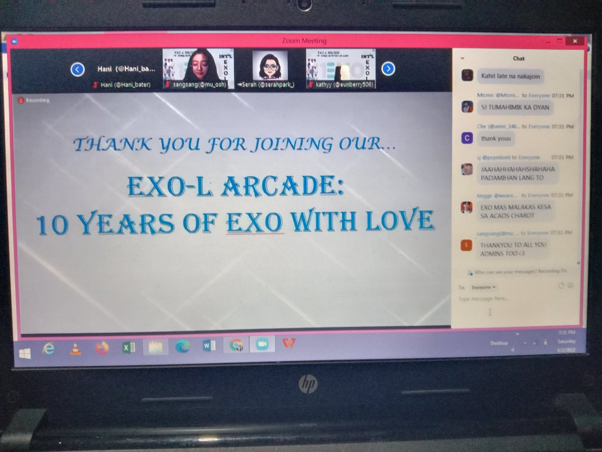 Lovelight_6104's tweet photo. First ever zoom with #EXOLs and it was worth it and super fun💛 Thank you everyone

#EXOLARCADE #1ΞX0 #EXO #10YearsofEXOwithLOVE @weareoneEXO @EXOLArcade https://t.co/7ygs9SuGts