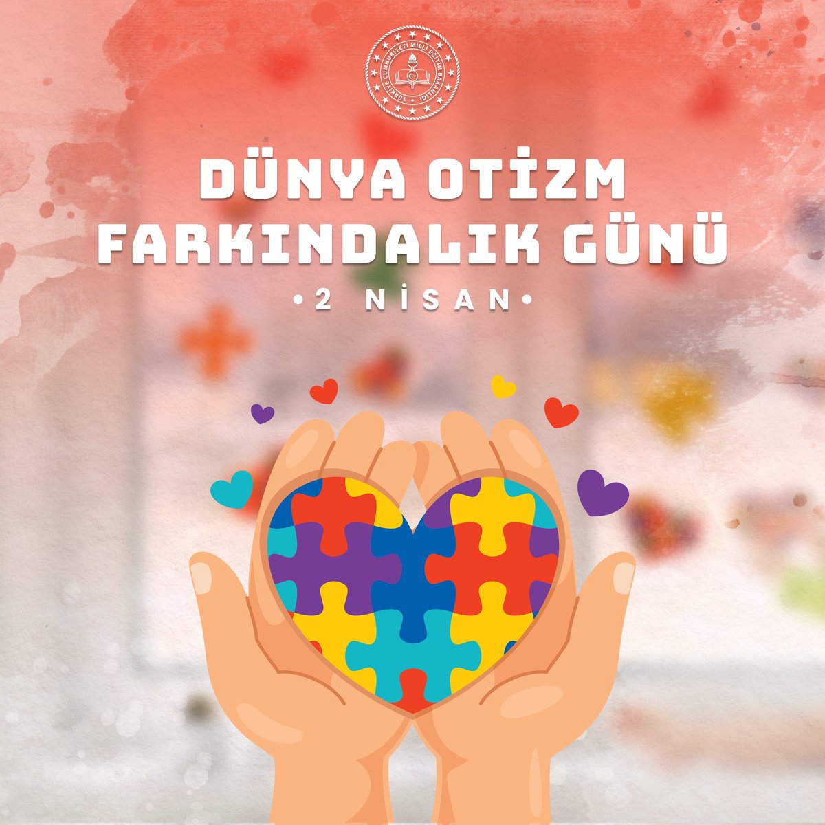 tcmeb's tweet photo. Sizler anne babalarınızın, eğitim ailemizin ve hayatın en güzel renklerisiniz çocuklar…

Sizleri tüm farklılıklarınızla seviyor, hayal ettiğiniz yarınlar için çalışıyoruz.  

#DünyaOtizmFarkındalıkGünü https://t.co/KWOsZ3GziH