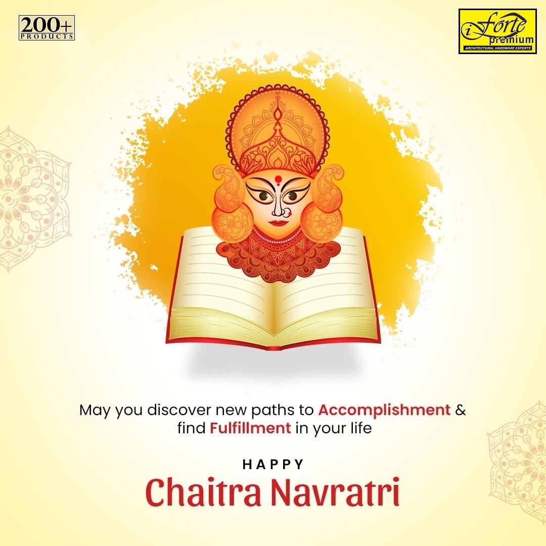 fortepremium's tweet photo. May goddess Durga shower all her blessings on you and this coming year brings you peace, joy and prosperity.
#HappyNavratri #HappyChaitraNavratri #Navratri2022
.
.
.
#FortePremium #PremiumWindow #DoorsAndWindow #AluminiumWindow #uPvcWindow #PremiumHArdware #WindowHinges https://t.co/hZFsJMCYZ8