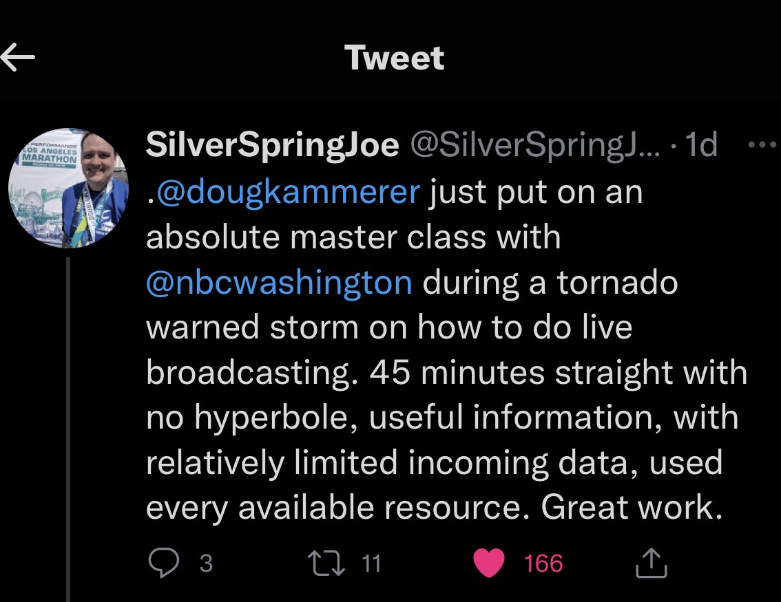karinacanta's tweet photo. Great job @dougkammerer with @nbcwashington! https://t.co/86IfeY3dmN