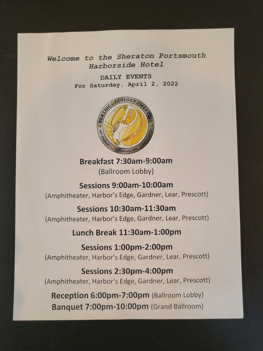 Saturday 4/2 schedule! Looking forward to the last day of sessions and the banquet tonight !! #BEM2022