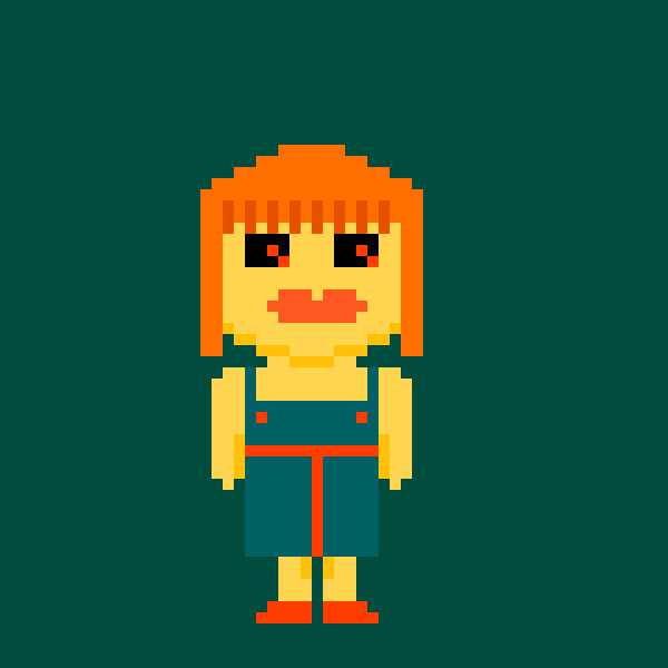 GimiNft's tweet photo. Check out my NFT listing on OpenSea! 
April loves khaki
#NFT #NFTCommunity #NFTs #pixelart 
https://t.co/aMPZM0oTbr via @opensea https://t.co/5KTEb0tgeV