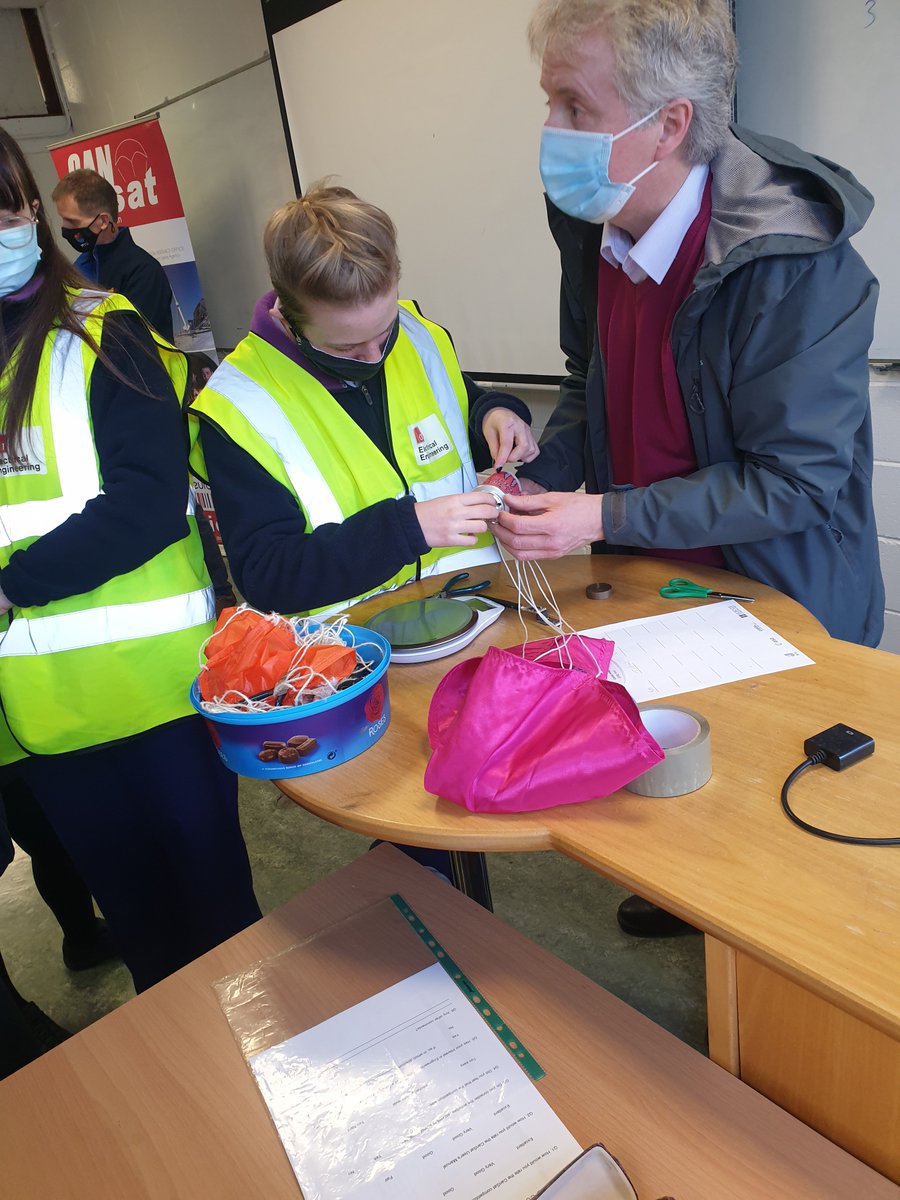 Good luck to teams from Regina Mundi &amp; Colaiste Cholim competing for a place in the National #CanSat_Ireland final