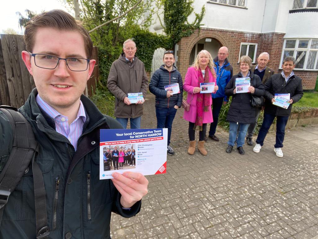 hiteshkkaria's tweet photo. Great to be out in #NorthHarrow with our excellent candidates. Very positive feedback &amp; support shown on doorsteps
Local people clearly not happy with #labour increasing Council tax 
#BackBaxter🗳#VoteMote

#HarrowDeservesBetter
#VoteBlueIn2022 
@HAConservatives 
@HarrowWestCA https://t.co/FmEFAD9lxs