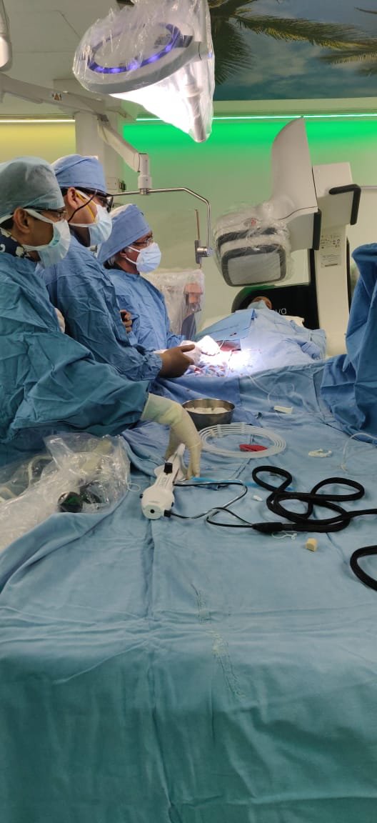 NishithChandra's tweet image. Next generation RotaPro finally came to India.  First case was done today at our hospital Fortis Escorts Heart Institute, New Delhi, by Dr Seth.  @bostonsci @rotamonster @rotapro #rotapro #ACC22 @Dr_AshokSeth @APSIC6 @AnkurKalraMD @DrAnkushG @mathur_a @SanjogKalra @RajTayalMD