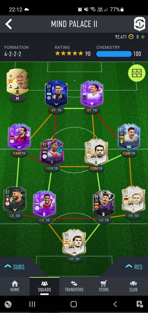 perieskell's tweet photo. @DonkTrading Would like to replace Casillas with the FUT BDay Neuer I packed but can't figure out the chem https://t.co/ahLlZJ4mwn
