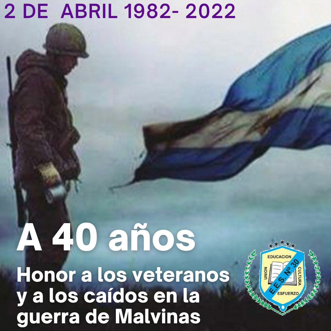 EES30Quilmes's tweet photo. Honor y gloria #MalvinasArgentinas https://t.co/0XxSvpDXnd