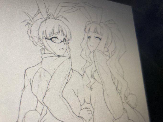 コミック1表紙途中。 