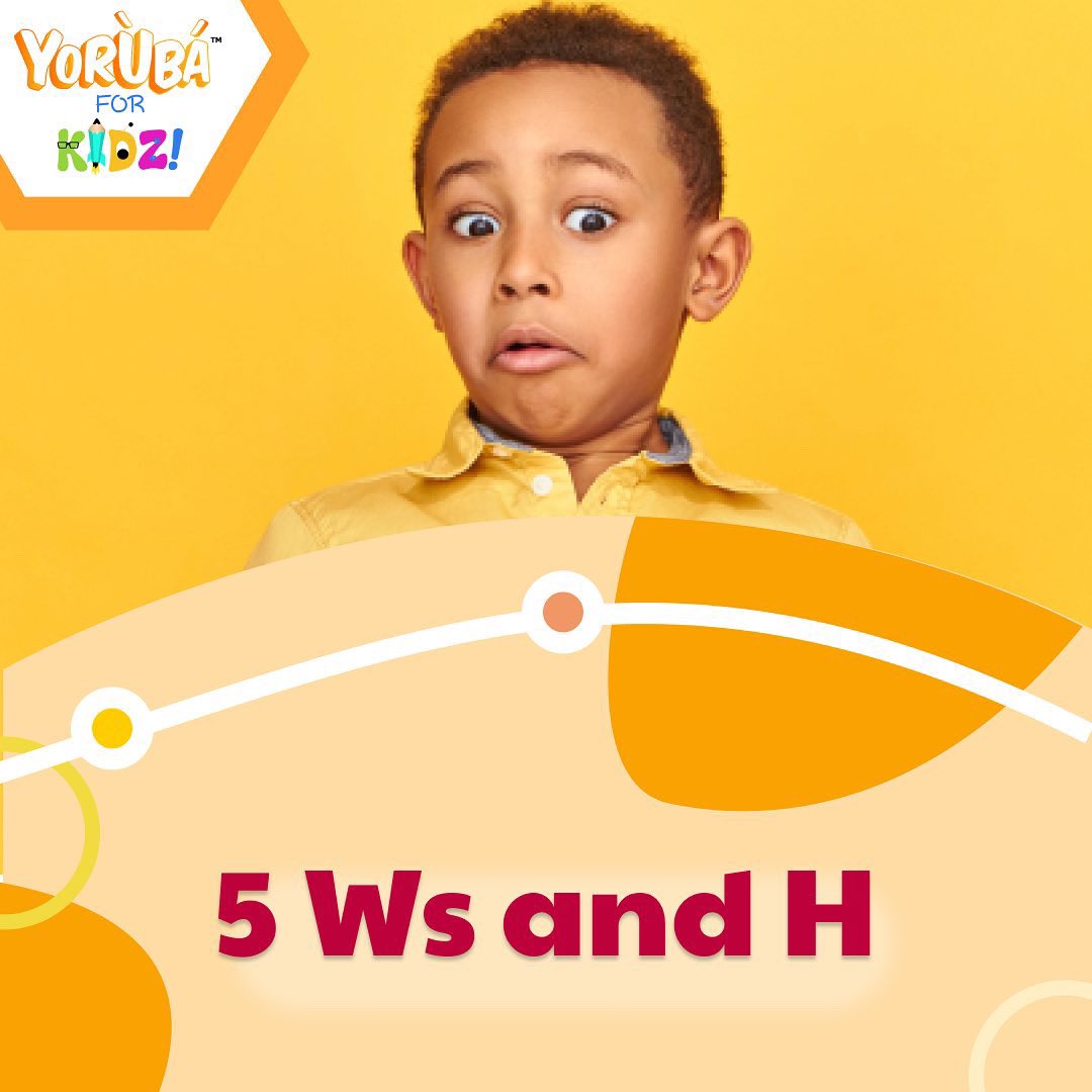 yorubaforkidz's tweet photo. If you want to learn how to ask questions to ask questions in Yoruba, here are the question pointers to help you get started!
Can you ask a question with any of them? Let’s hear from you below.
#YorubaforKidz #YorubaLanguage #StudyYoruba #YorubaVocabulary #OmoYoruba https://t.co/dPLguJc8tb