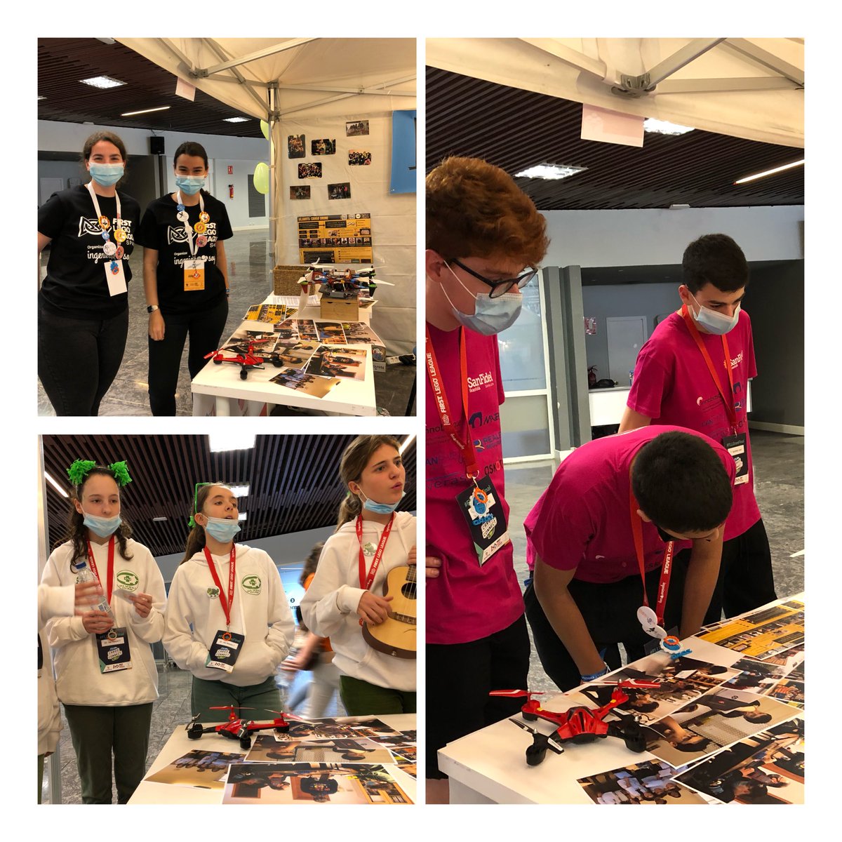 Mucho éxito en nuestro stand.    Gracias equipos #fllgranfinal  #fll_spain