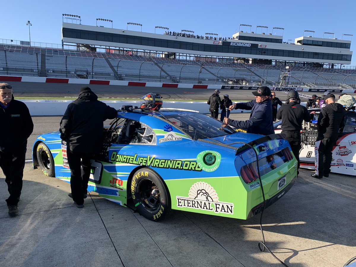 Joey Gase Racing (@joeygaseracing) on Twitter photo Good morning from a cold <a href="/RichmondRaceway/">Richmond Raceway</a>! Practice is coming up at 8:30ET followed by qualifying at 9:00ET on FS1 Good morning from a cold <a href="/RichmondRaceway/">Richmond Raceway</a>! Practice is coming up at 8:30ET followed by qualifying at 9:00ET on FS1