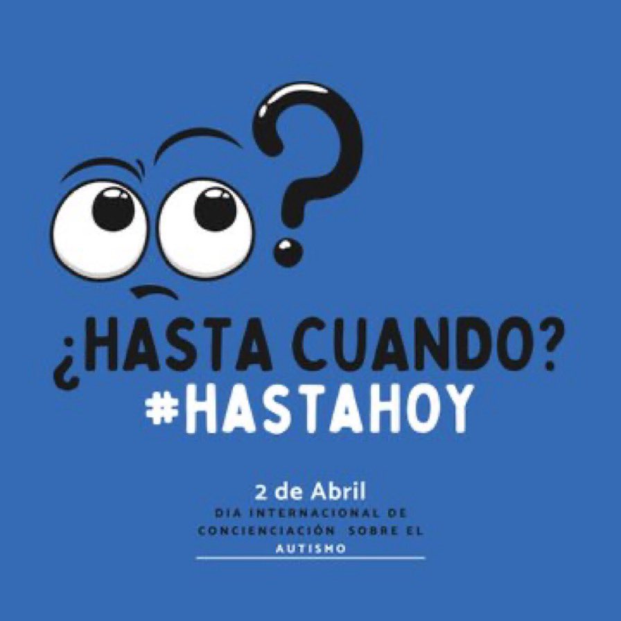 Hermoso sábado 2 de abril de 2022 para hablar y concientizar un poco más sobre autismo y sus características clínicas, sobretodo en nuestra gurisada.