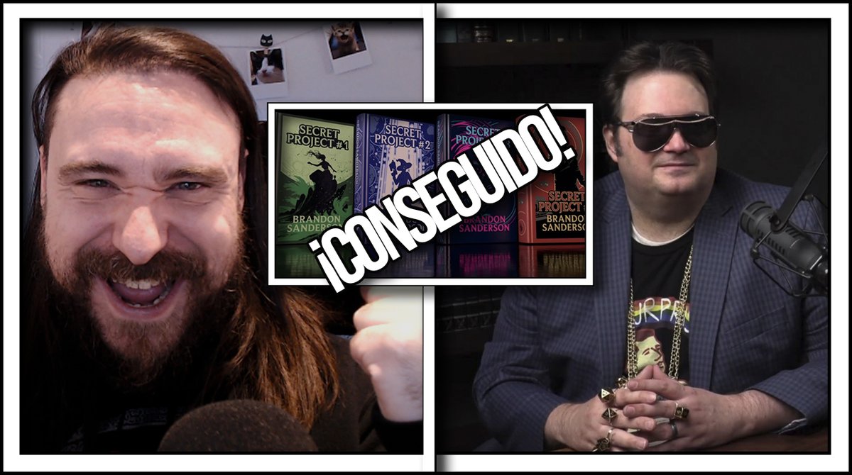 TabernaBalrog's tweet photo. #BrandonSanderson  habla sobre la publicación en ESPAÑOL de las NOVELAS SECRETAS ¿Llegarán traducidas a España? ¿En qué fecha? Fin del kickstarter y celebración

#Cosmere

 https://t.co/qit1exvNb2 https://t.co/pQsMhy1RHD
