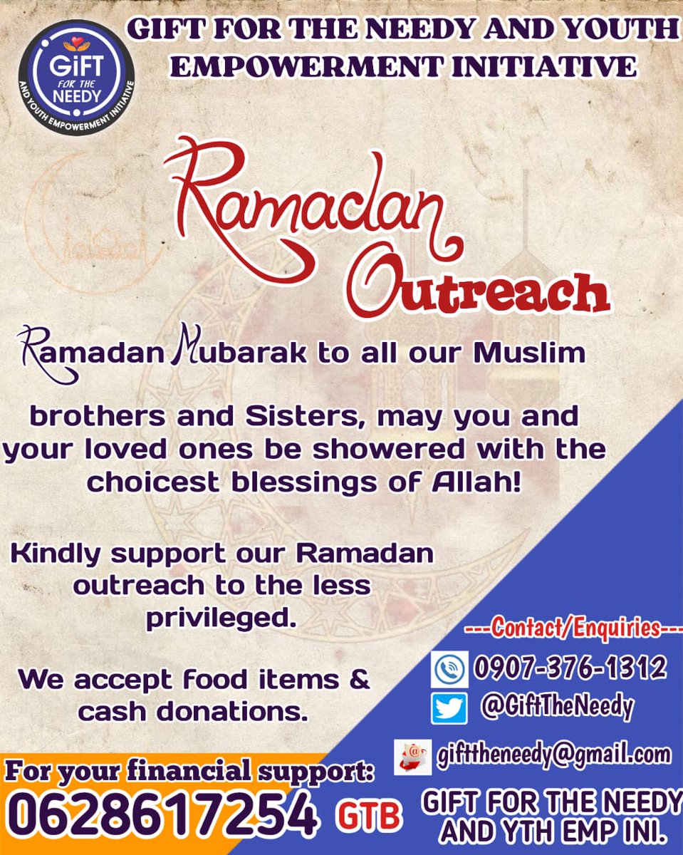 Ramadan Mubarak to all Muslim faithful 🙏