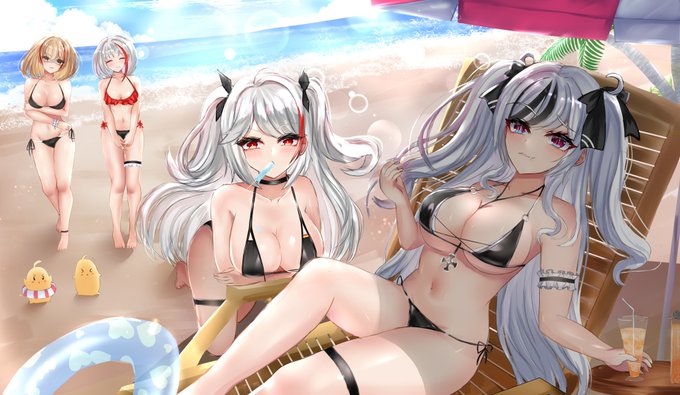 鉄血の夏
アズレンのロード絵っぽい絵⑥
#アズレン #イラスト #アズールレーン 