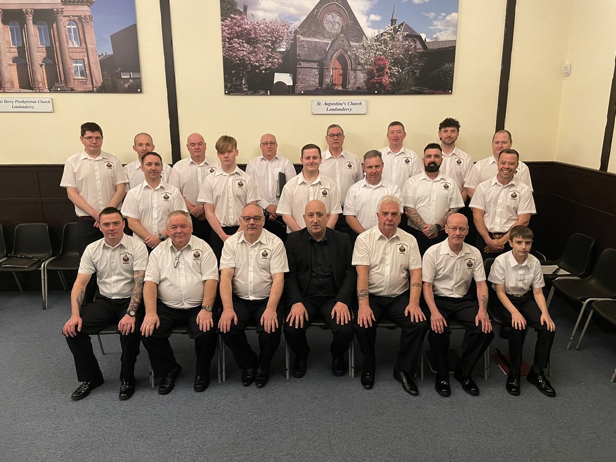Wkmfb73's tweet photo. Results from today contest in the Flute band league own choice contes, held in the memorial hall Londonderry. 

William King Memorial winners of the Plus Grade

Pride of Ballinran - Winners of the Melody Grade.
 
Well done Pride of Ballinran, and enjoy the rest of the day. https://t.co/jsZBWSixpc