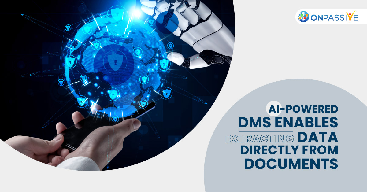 ONPASSIVE's tweet photo. DMS software solutions get smarter, simpler, and easier thanks to Artificial Intelligence.
know more: https://t.co/DcDBBHZJmp
#AIaugmentedsoftware #workautomationtechniques #AI #dmssoftware #DMS https://t.co/KrSsbetrg3