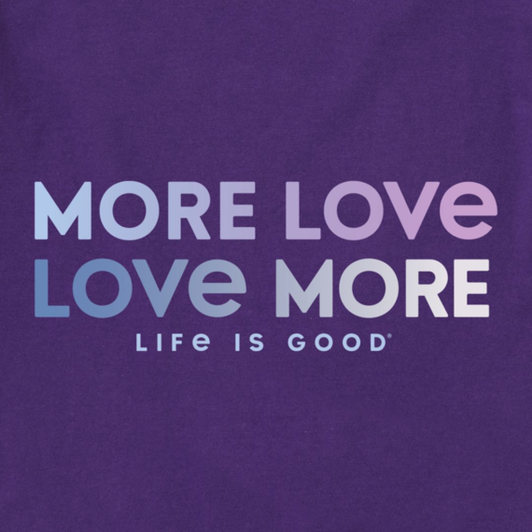 When we love more, there is more love in the world.
#LoveMore #AllWeNeedIsLove #SpreadGoodVibes #GoodVibesOnMain #LifeIsGood