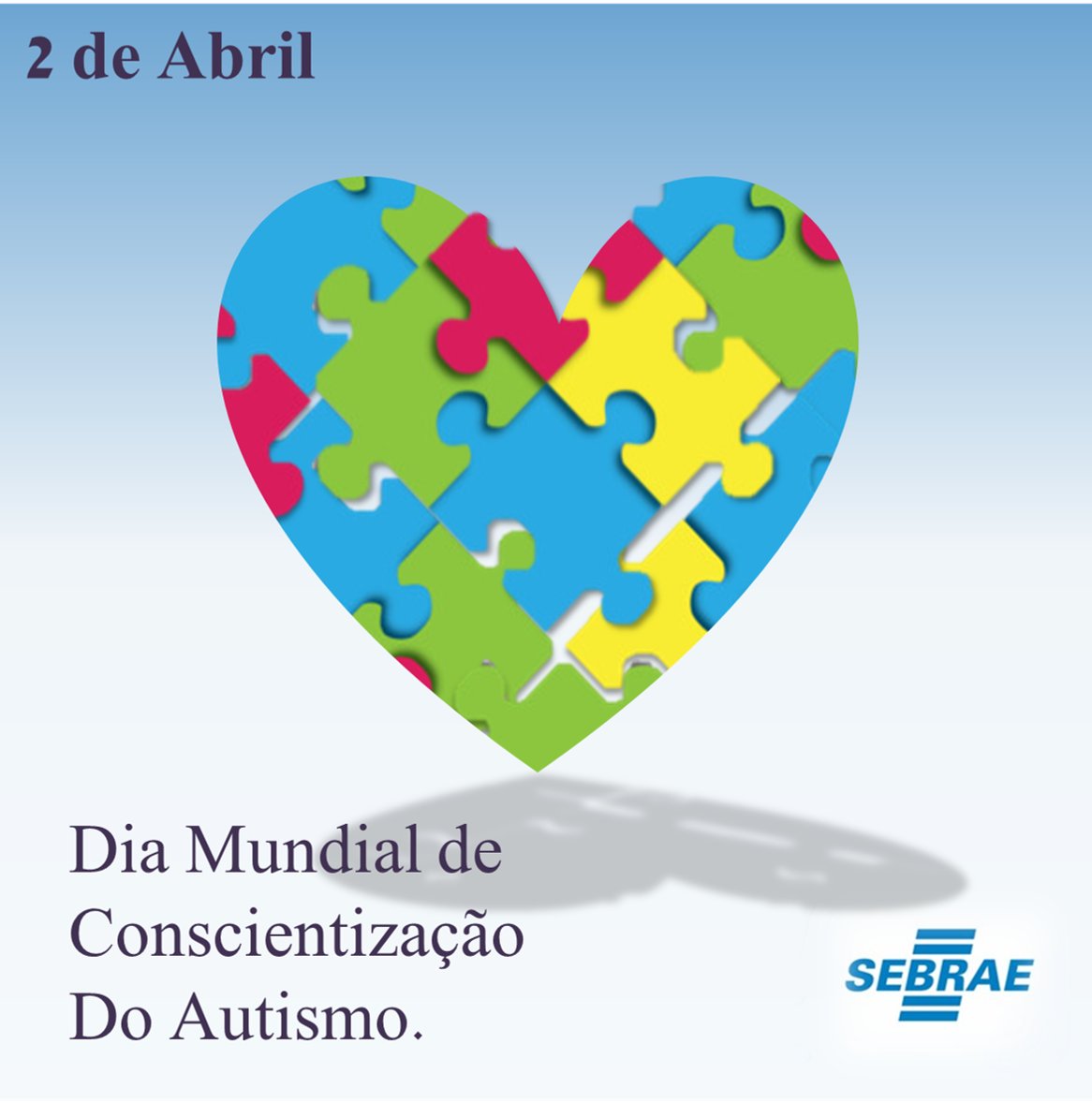 Sebraeap's tweet image. 2 de Abril - Dia Mundial de Conscientização do Autismo!
Homenagem do Sebrae no Amapá
#sebraeap