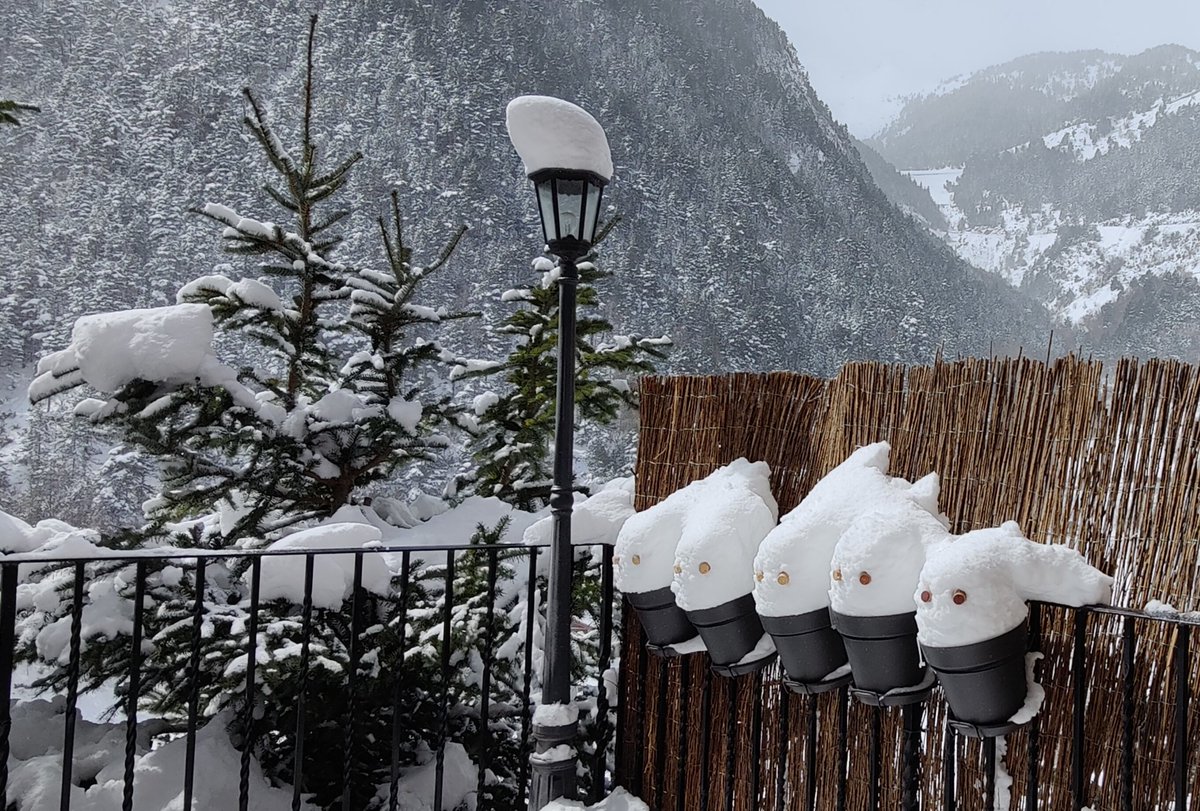 AloeMountain's tweet photo. Spring snow sprung surprise in Andorra ❄️🇦🇩 https://t.co/KbctPpEMty