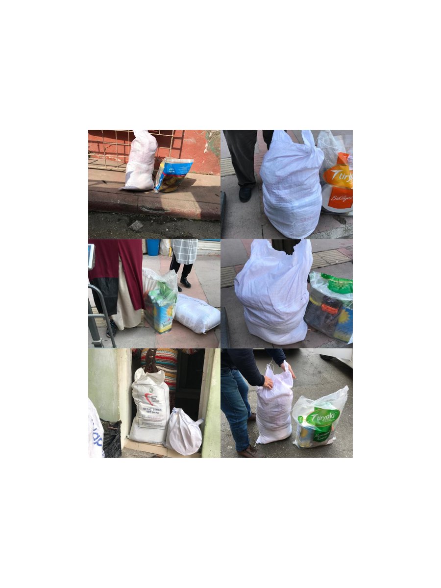 İhtiyaç sahibi ailelerimize erzak yardımı yaptık. Vesile olan herkesten Rabbim binlerce kez razı olsun