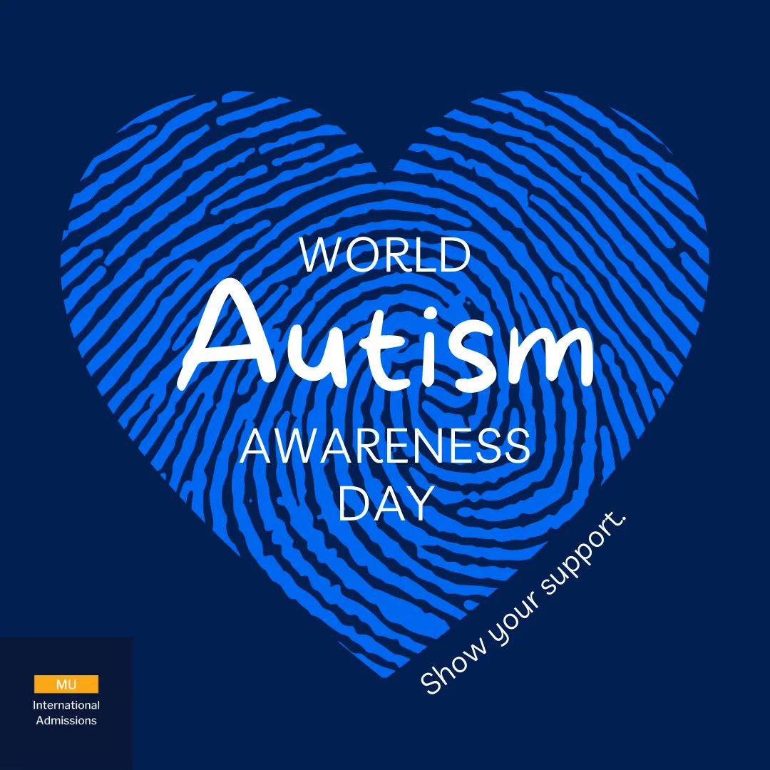 Marianuinterna1's tweet photo. “I am different, not less.” -Temple Grandin
Let's celebrate this day by recognizing and supporting  people with autism to reach their full potential!
#marianuniversity 
#WorldAutismAwarenessDay #WorldAutismMonth 
#marianinternational https://t.co/gLB15FtvIc