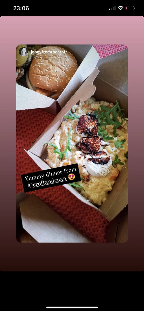 CroftAndCuan's tweet photo. We absolutely love seeing our food being enjoyed in your home/garden/car/shed - take a snap and tag us to share with us. Thanks @clickybox for this one of our Butternut Squash &amp; Goats Cheese Risotto #croftandcuan #uistfood https://t.co/IByb5pptYh