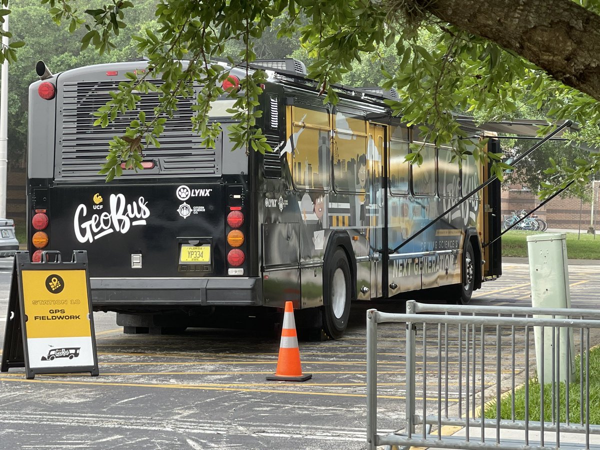 Excited to be at the Geobus training this morning at UCF.   Looking forward to seeing what can be used at <a href="/GEMS_SCPS/">Goldsboro Elementary</a> !  <a href="/Citizen_GIS/">Citizen Science GIS</a>