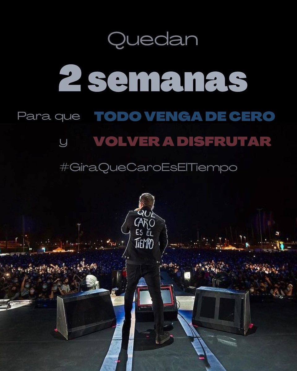 _danimartincat_'s tweet photo. Quedan solo dos semanas para que vuelva arrancar la #GiraQueCaroEsElTiempo de @_danielmartin_. Que no te lo cuenten, entradas en:

https://t.co/A7158lN7Il https://t.co/tJfiWeY4vk