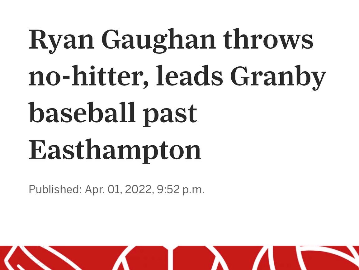 Granby HS Athletics tweet media