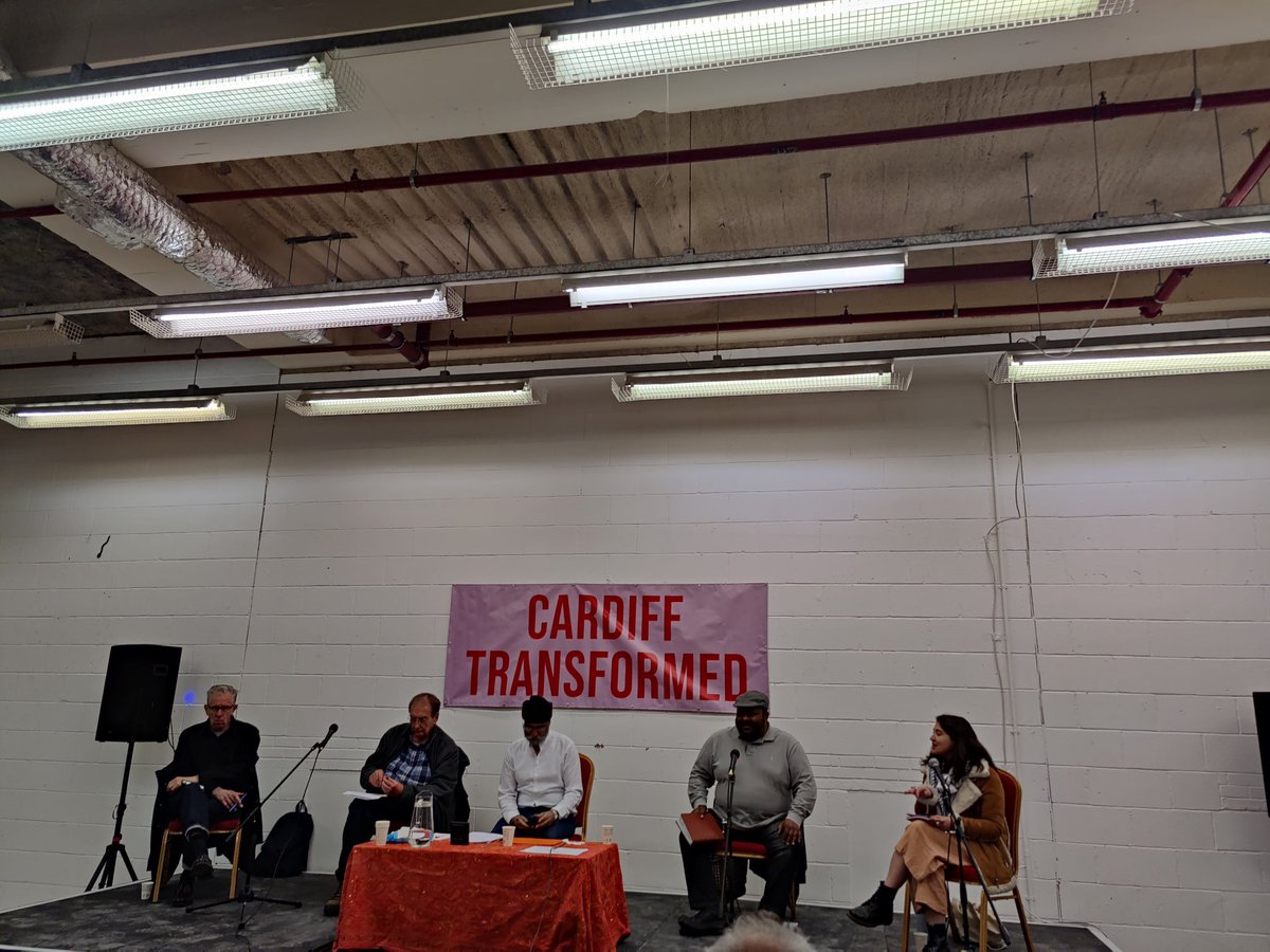 CardiffTWT's tweet photo. Our Wales In The World panel is about to begin. Come on down to Shift for an afternoon of transformative political conversation β
#CardiffTransformed https://t.co/x3pJMVwIPN