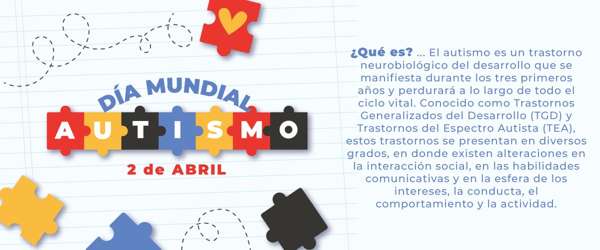 ApyeFundacion's tweet photo. ¿Que es?... El autismo es un trastorno neurobiologico del desarrollo que se manifiesta durante los primeros años y perdurará a lo largo de todo del ciclo vital. 
#diamundial #autismo #diadelautismo #trastornos #2deabril #2deabrildiamundialdelautismo #abril
#DiaMundialAutismo https://t.co/2gWUkY9MJI